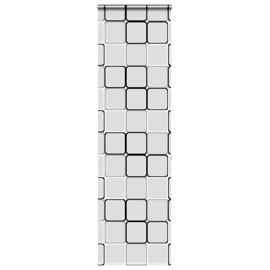 Doucherolgordijn met cassette 70x240 cm stofbreedte 66 cm