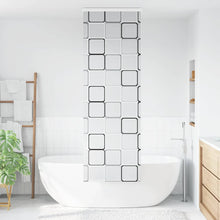 Doucherolgordijn met cassette 80x240 cm stofbreedte 76 cm