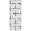 Doucherolgordijn met cassette 90x240 cm stofbreedte 86 cm