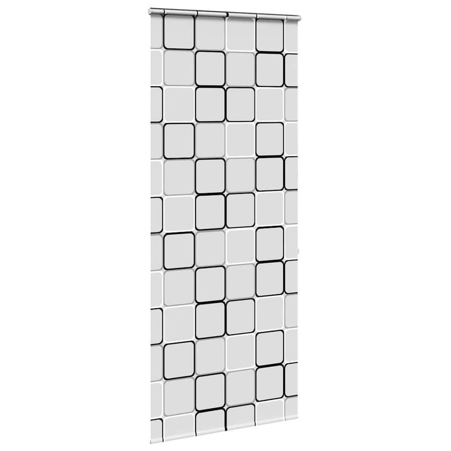 Doucherolgordijn met cassette 90x240 cm stofbreedte 86 cm