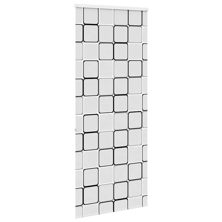Doucherolgordijn met cassette 90x240 cm stofbreedte 86 cm