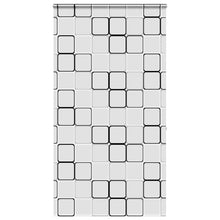 Doucherolgordijn met cassette 120x240 cm stofbreedte 116 cm