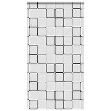 Doucherolgordijn met cassette 130x240 cm stofbreedte 126 cm