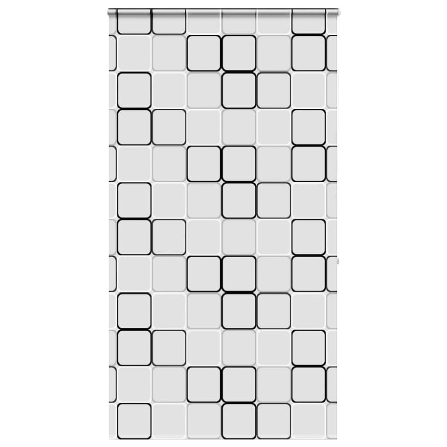 Doucherolgordijn met cassette 140x240 cm stofbreedte 136 cm