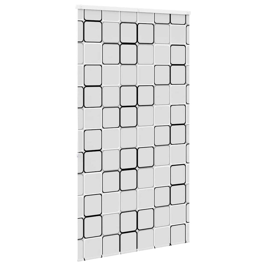 Doucherolgordijn met cassette 140x240 cm stofbreedte 136 cm