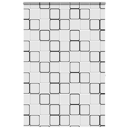 Doucherolgordijn met cassette 160x240 cm stofbreedte 156 cm