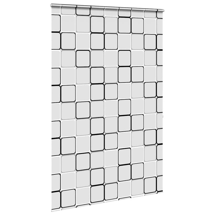 Doucherolgordijn met cassette 160x240 cm stofbreedte 156 cm