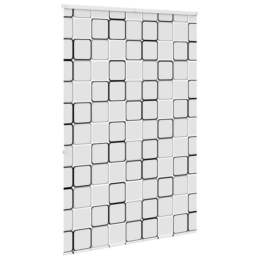 Doucherolgordijn met cassette 160x240 cm stofbreedte 156 cm