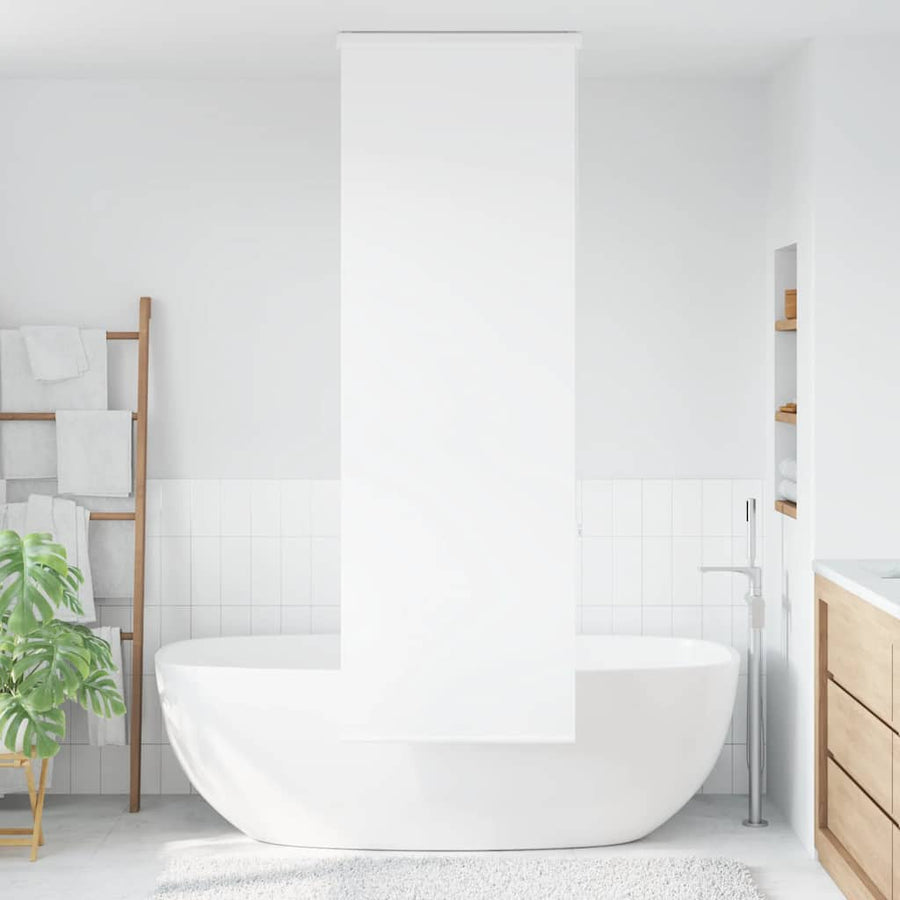 Doucherolgordijn met cassette 80x240 cm stofbreedte 76 cm