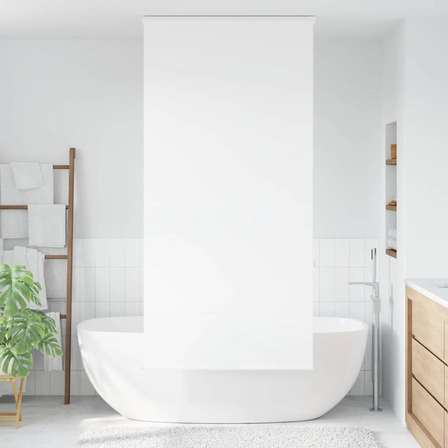 Doucherolgordijn met cassette 100x240 cm stofbreedte 96 cm