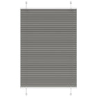 Pleated blind 90x150 cm fabric width 89.4 cm anthracite