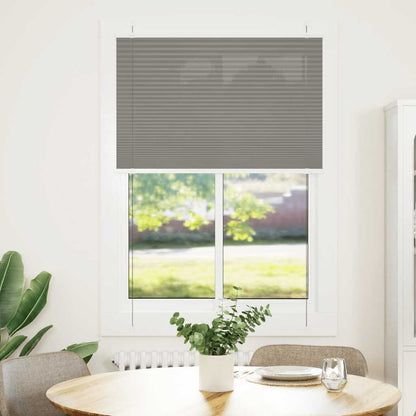 Plissé rolgordijn 90x150 cm stofbreedte 89,4 cm antraciet