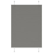 Pleated blind 100x150 cm fabric width 99.4 cm anthracite