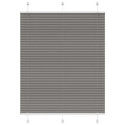 Pleated roller blind 105x150 cm fabric width 104.4 cm anthracite