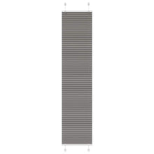 Plissé rolgordijn 50x200 cm stofbreedte 49,4 cm antraciet