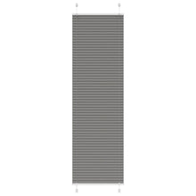 Plissé rolgordijn 55x200 cm stofbreedte 54,4 cm antraciet