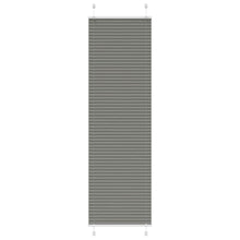 Plissé rolgordijn 65x200 cm stofbreedte 64,4 cm antraciet