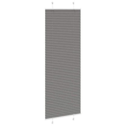 Plissé rolgordijn 70x200 cm stofbreedte 69,4 cm antraciet