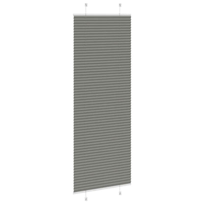 Plissé rolgordijn 70x200 cm stofbreedte 69,4 cm antraciet
