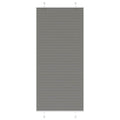Plissé rolgordijn 90x200 cm stofbreedte 89,4 cm antraciet