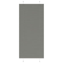 Plissé rolgordijn 95x200 cm stofbreedte 94,4 cm antraciet