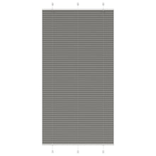 Plissé rolgordijn 105x200 cm stofbreedte 104,4 cm antraciet