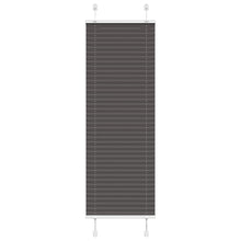 Plissé rolgordijn 40x100 cm stofbreedte 39,4 cm polyester zwart