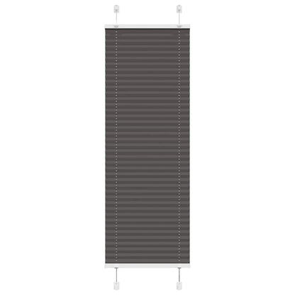 Plissé rolgordijn 40x100 cm stofbreedte 39,4 cm polyester zwart