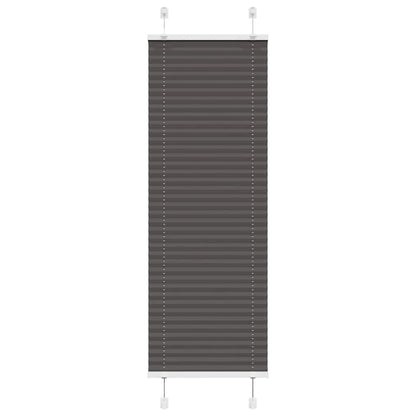 Plissé rolgordijn 45x100 cm stofbreedte 44,4 cm polyester zwart