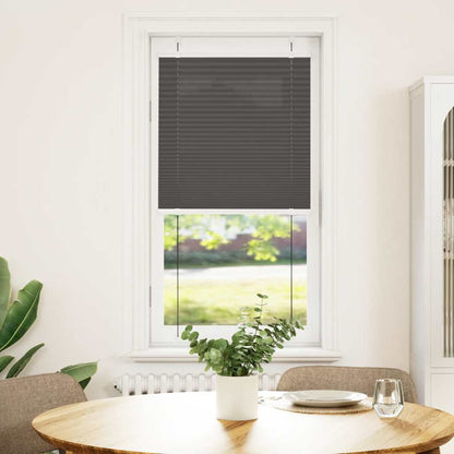 Plissé rolgordijn 60x100 cm stofbreedte 59,4 cm polyester zwart