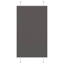 Plissé rolgordijn 80x100 cm stofbreedte 79,4 cm polyester zwart