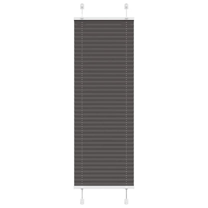 Plissé rolgordijn 40x150 cm stofbreedte 39,4 cm polyester zwart