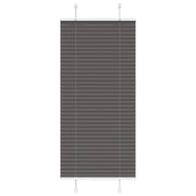 Plissé rolgordijn 65x64.4 cm polyester zwart