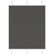 Pleated blind 110x150cm fabric width 109.4cm polyester black