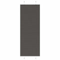 Plissé rolgordijn 80x200 cm stofbreedte 79,4 cm polyester zwart