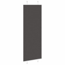 Plissé rolgordijn 80x200 cm stofbreedte 79,4 cm polyester zwart