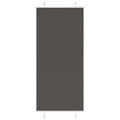 Plissé rolgordijn 100x200 cm stofbreedte 99,4cm polyester zwart