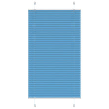 Plissé rolgordijn 70x100 cm stofbreedte 69,4 cm polyester blauw