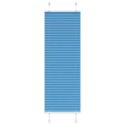Plissé rolgordijn 40x150 cm stofbreedte 39,4 cm polyester blauw