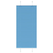 Plissé rolgordijn 60x150 cm stofbreedte 59,4 cm polyester blauw
