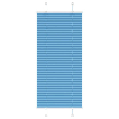 Plissé rolgordijn 60x150 cm stofbreedte 59,4 cm polyester blauw