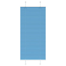 Plissé rolgordijn 65x150 cm stofbreedte 64,4 cm polyester blauw