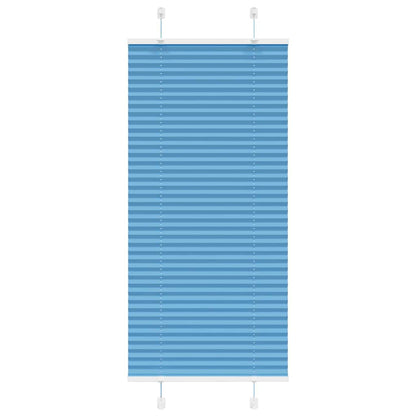 Plissé rolgordijn 65x150 cm stofbreedte 64,4 cm polyester blauw