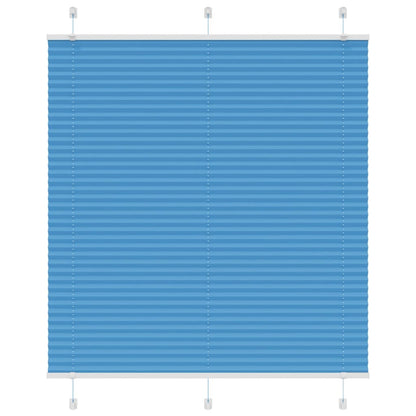 Plissé rolgordijn 120x150cm stofbreedte 119,4cm polyester blauw