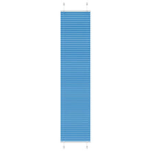 Plissé rolgordijn 40x200 cm stofbreedte 39,4 cm polyester blauw