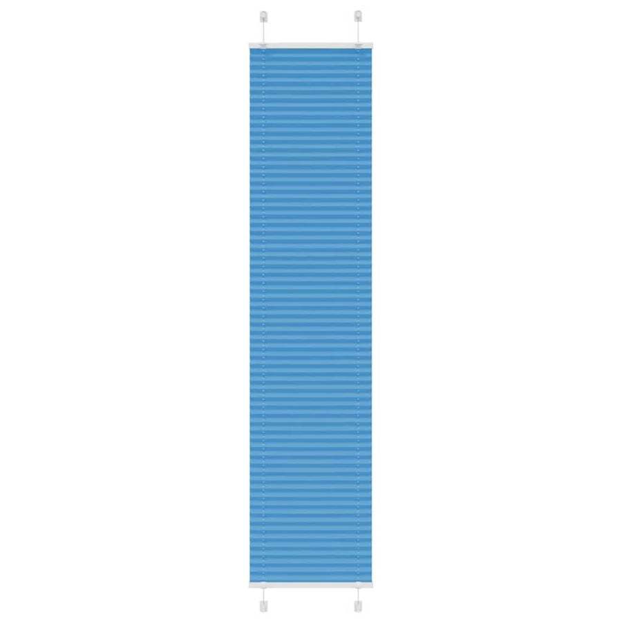 Plissé rolgordijn 40x200 cm stofbreedte 39,4 cm polyester blauw