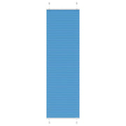 Pleated blind 60x200 cm fabric width 59.4 cm polyester blue