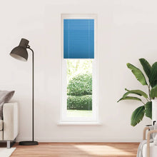 Plissé rolgordijn 60x200 cm stofbreedte 59,4 cm polyester blauw