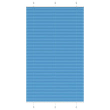 Plissé rolgordijn 115x200cm stofbreedte 114,4cm polyester blauw