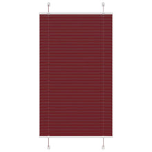 Plissé rolgordijn 70x100 cm stofbreedte 69,4 cm bordeauxrood